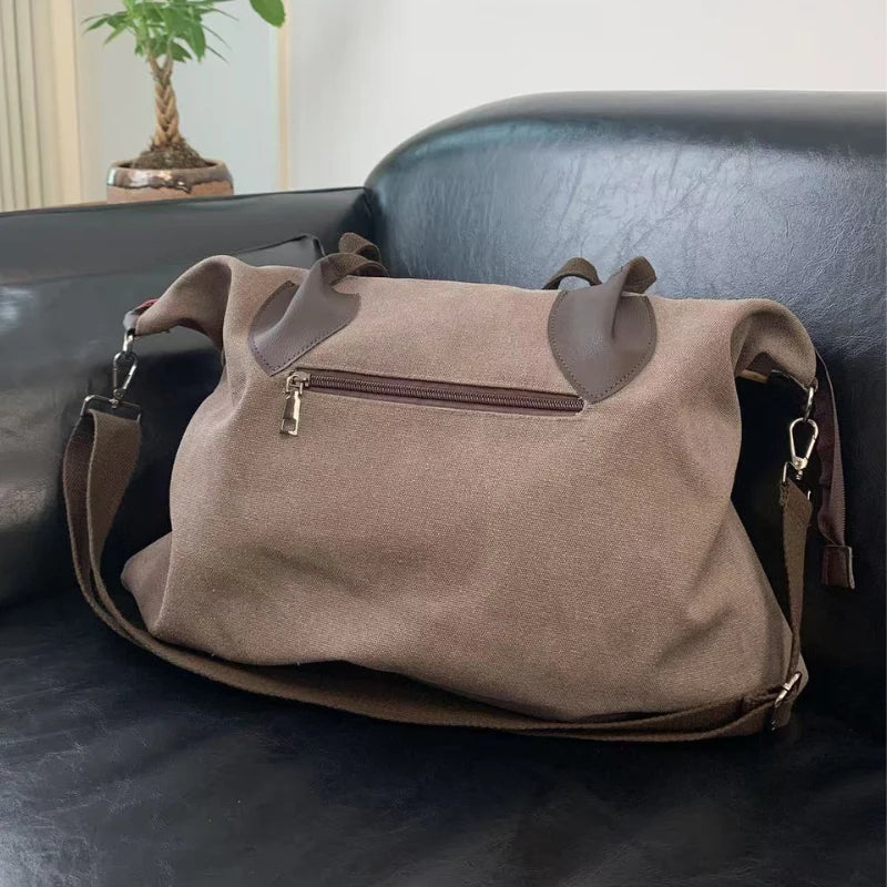 Korean Style Canvas Shoulder Bag